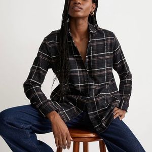 NWT Madewell Flannel Sunday shirt